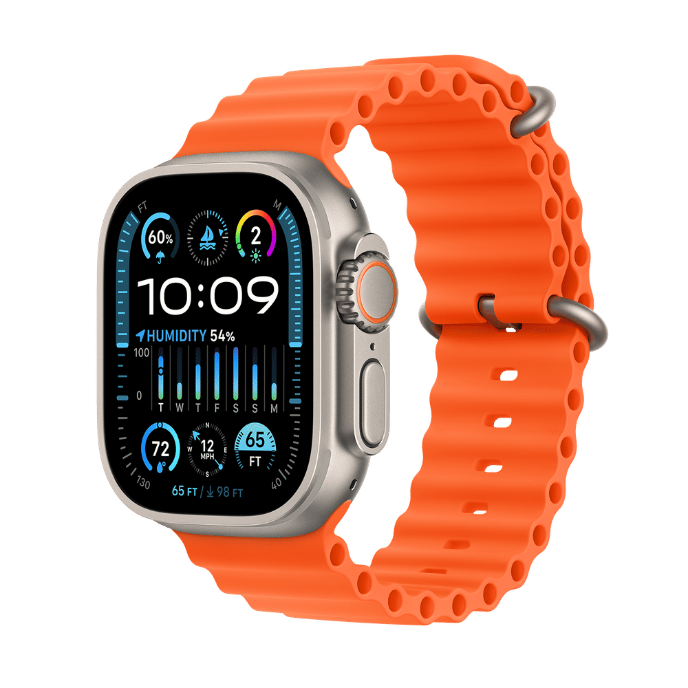 Buy Apple Watch Ultra 2 GPS Cellular with Orange Ocean Band M